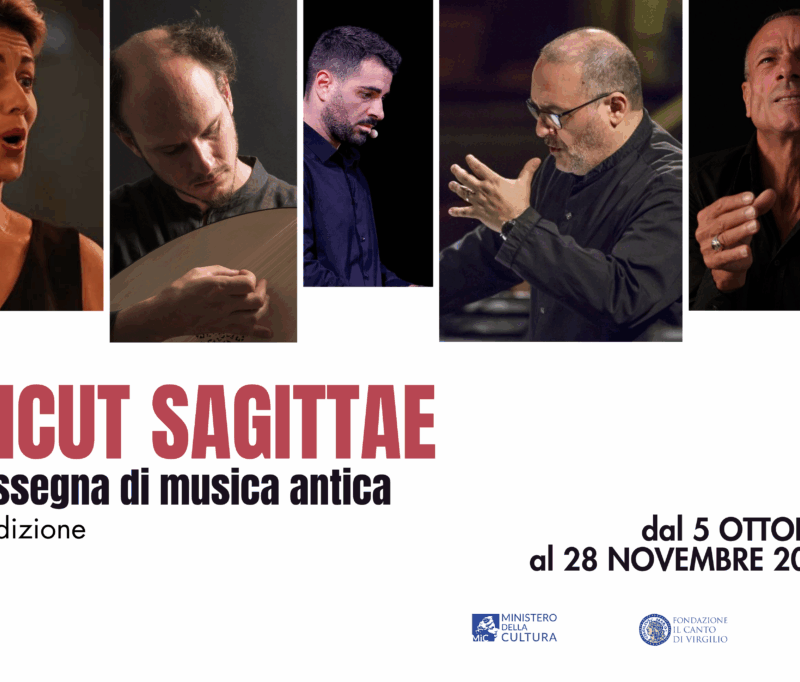 Concerto Rinaldo Alessandrini Napoli Sicut Sagittae via Santa Chiara musica barocca.