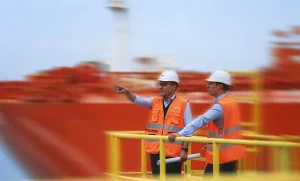 Parco eolico Edison con pale di ultima generazione.